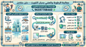 Read more about the article معالجة الرطوبة والعفن في جدران الكويت — دليل متكامل مؤسسة أد تولز التجارية بالكويت96597708460 