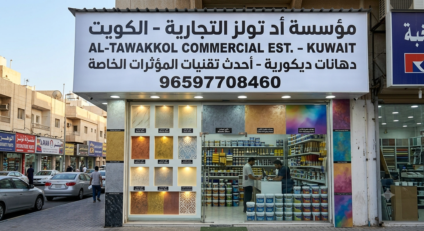 You are currently viewing دهانات ديكورية في الكويت — أحدث تقنيات المؤثرات الخاصة مؤسسة أد تولز التجارية بالكويت 96597708460
