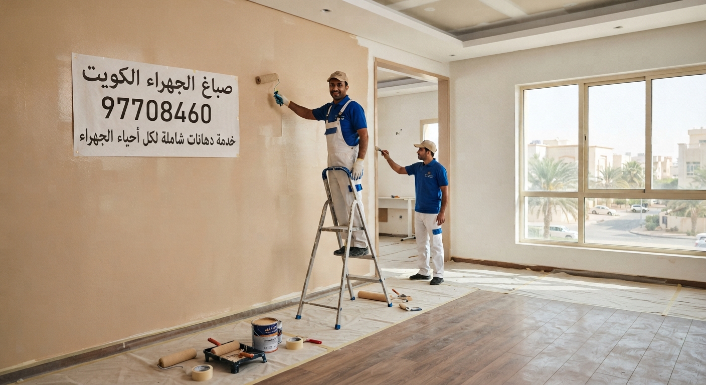 Read more about the article صباغ الجهراء الكويت 97708460— خدمة دهانات شاملة لكل أحياء الجهراء